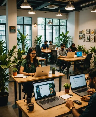 Beyond the Home Office: Unlocking Productivity and Community in Surat's Coworking Hubs