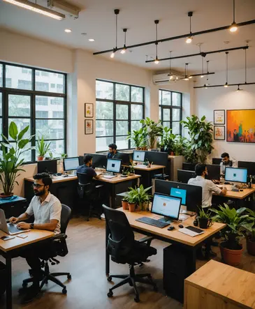 Why a Dedicated Desk in Surat's Thriving Coworking Scene is Your Next Smart Move